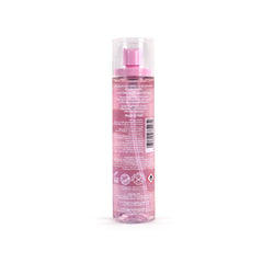 Pink Sugar hair perfume on hair strand delivering light, pleasant sweetness