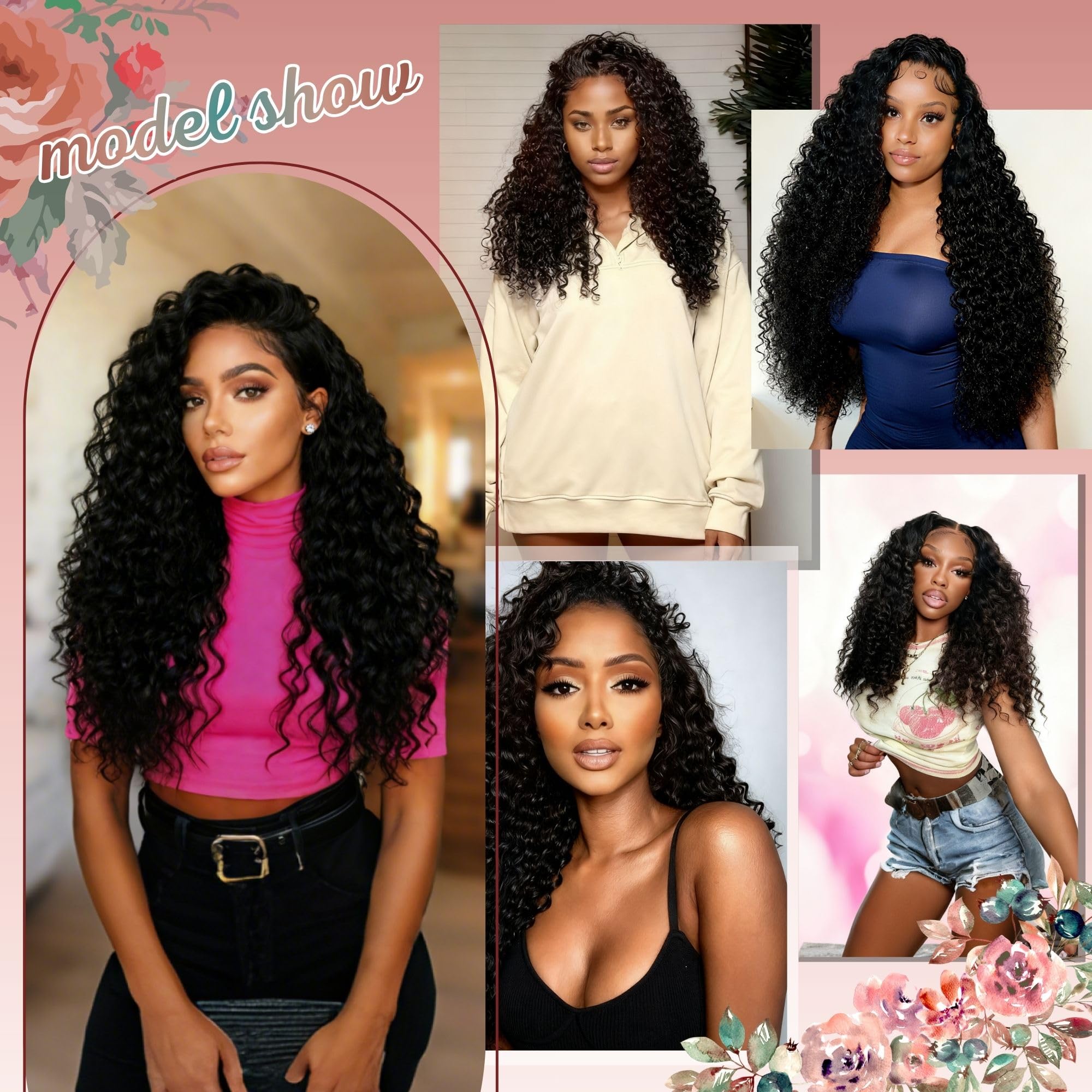 Pinketer wig comes with 3D lashes for enhanced look.