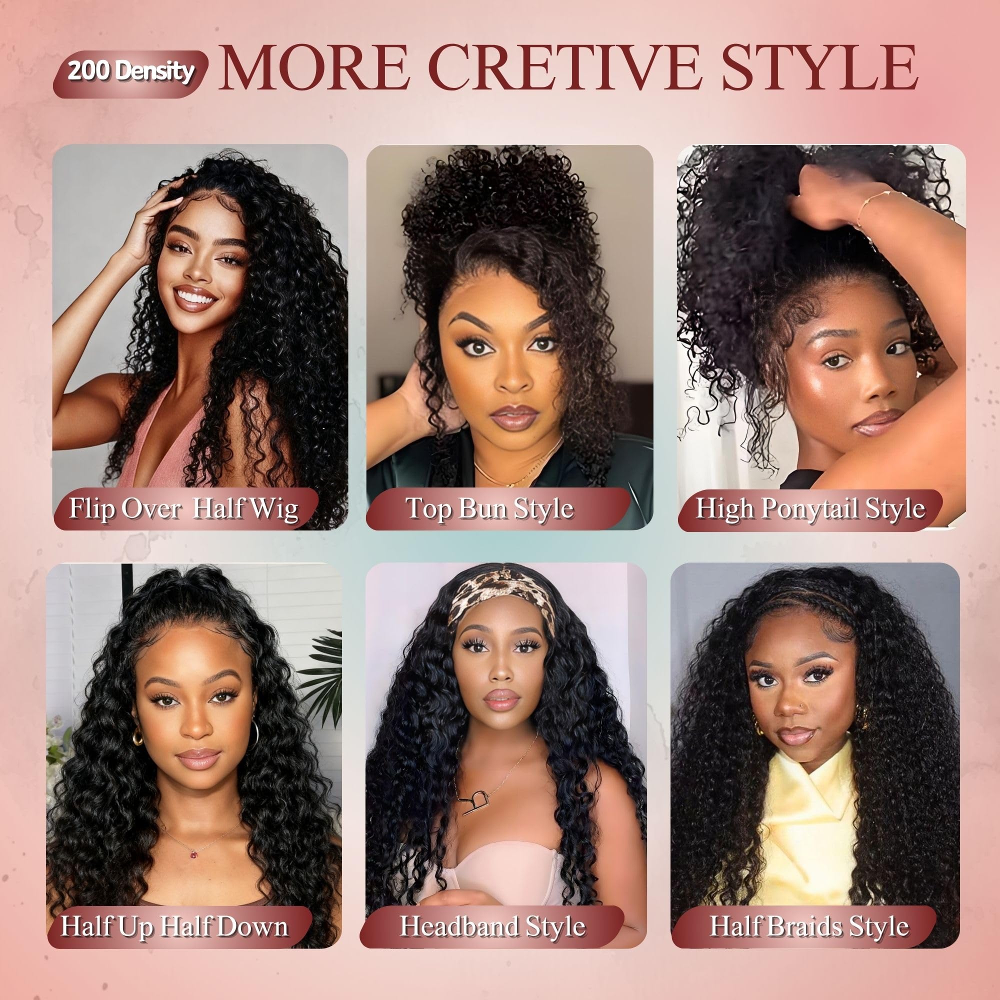 Pinketer Brazilian human hair weft offers softness and durability.