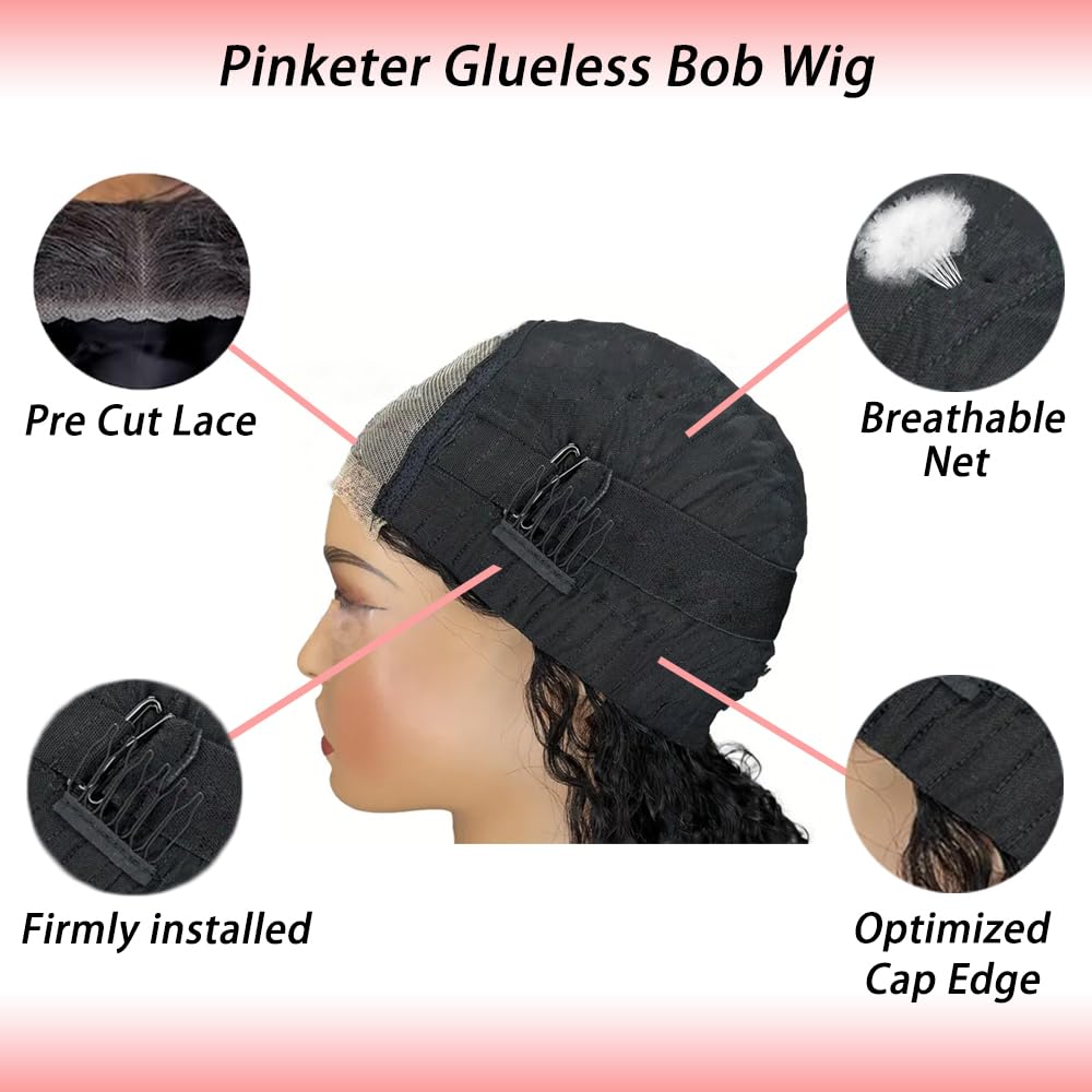 Pinketer deep wave texture adds volume and natural bounce.
