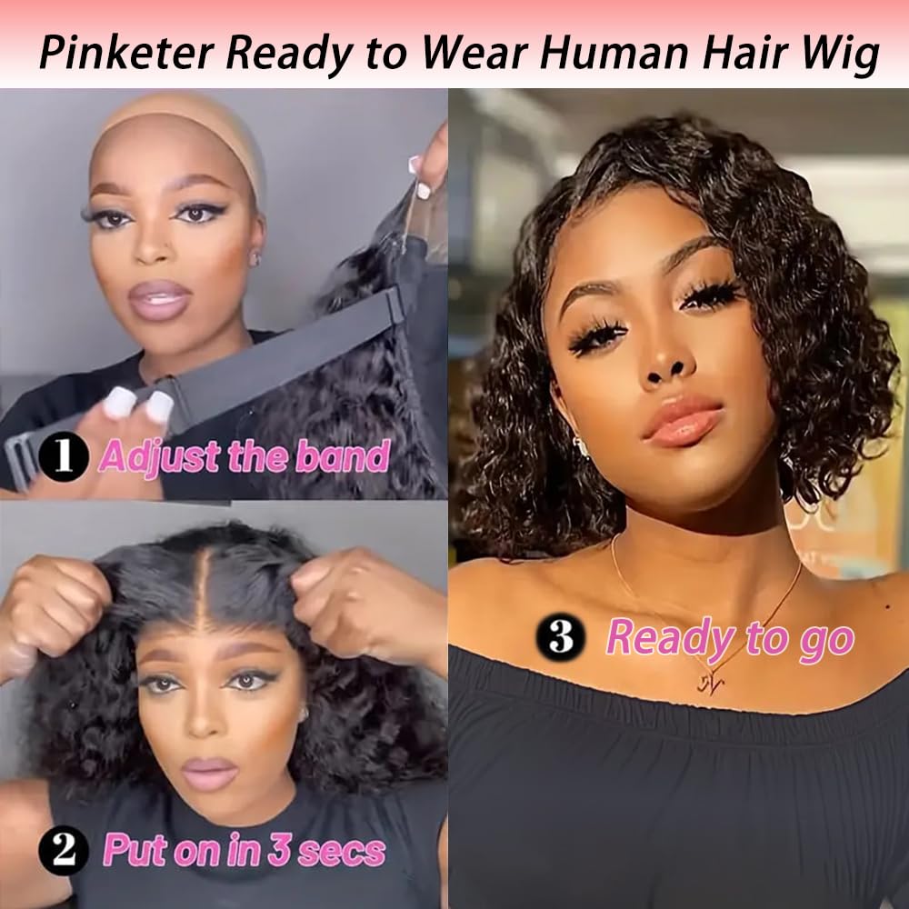 Pinketer pre-cut 4x4 lace closure ensures simple, seamless parting.