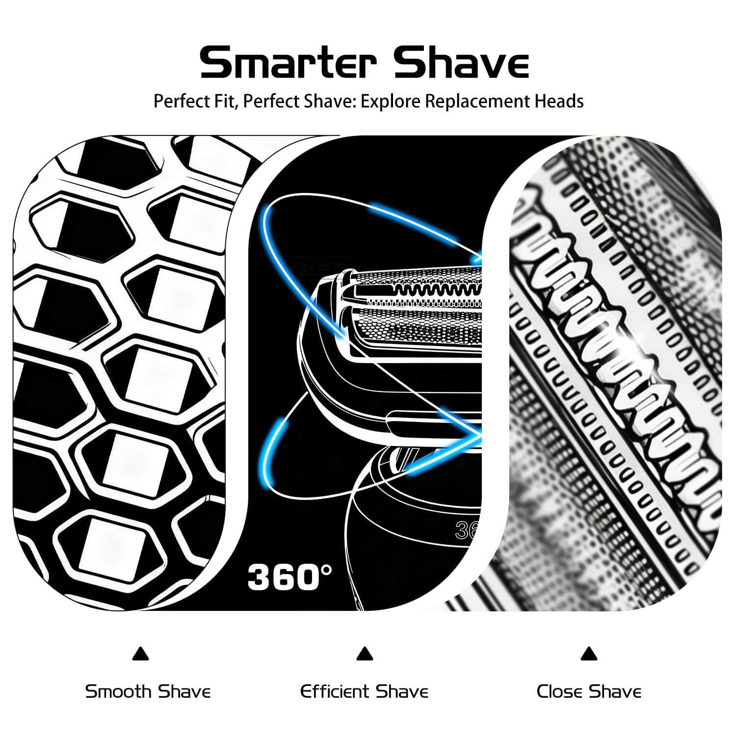 Pinkind 73S foil and cutter provide reliable performance for daily shaves.
