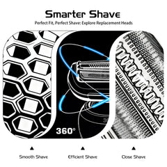 Pinkind 73S foil and cutter provide reliable performance for daily shaves.