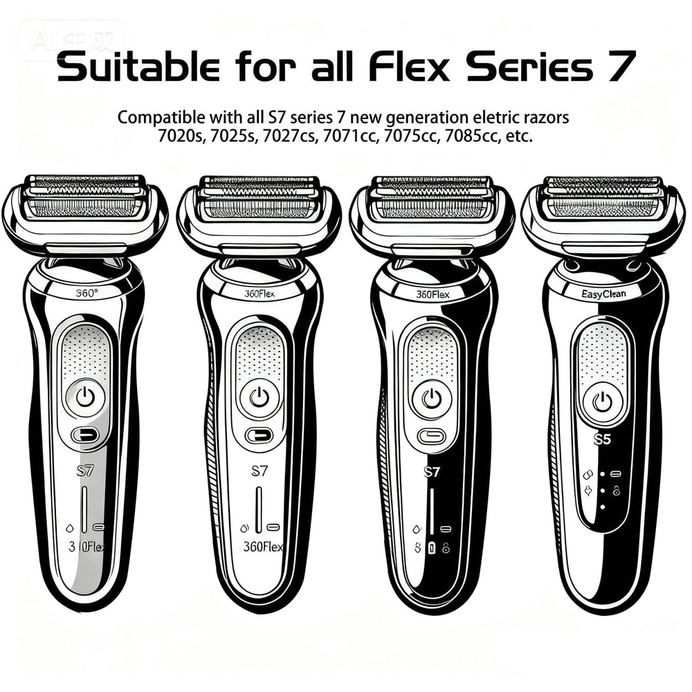 Pinkind 73S quick-snap-on head for easy replacement.