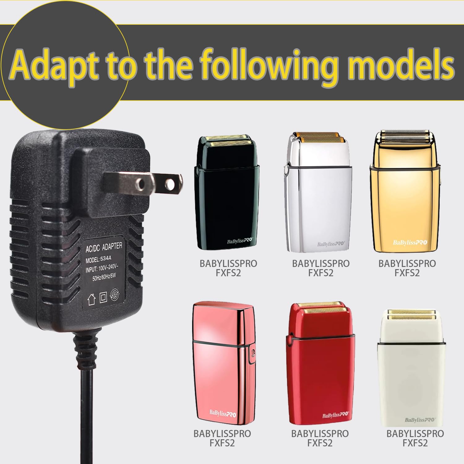 Pinkind FXFS2 charger cord close-up highlighting the 4-foot reach for easy charging.