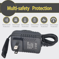 Pinkind Barberology cordless charger image shows a durable hard sleeve protection.