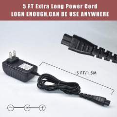Pinkind charger for PF7500 and PF7600 enables safe, 5V charging on the go.