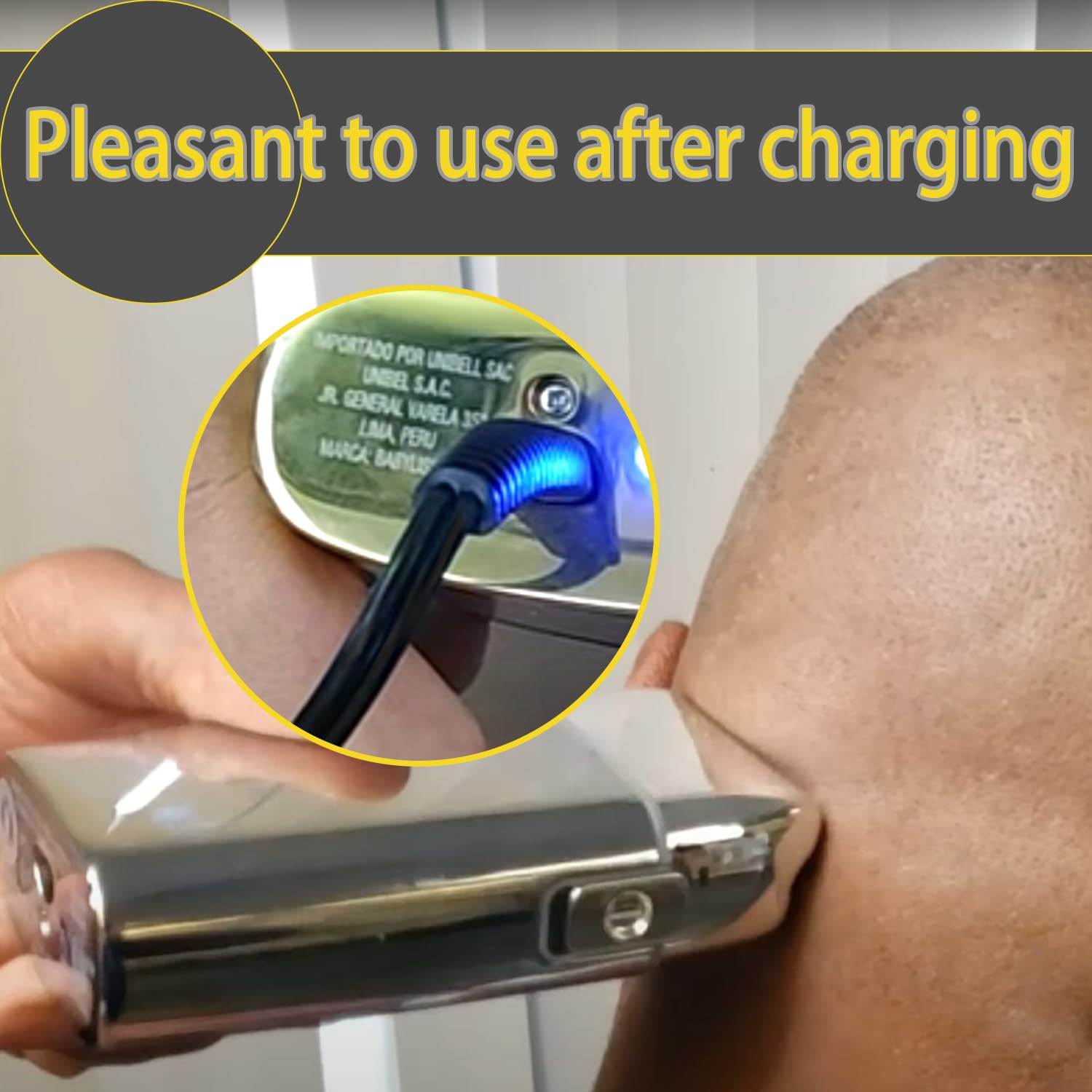 Pinkind replacement shaver charger shown as an efficient BaBylissPRO substitute.