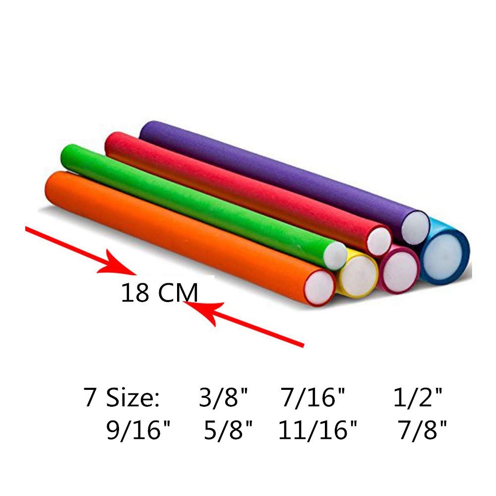 Pinkiou heatless curlers reduce heat exposure while sleeping