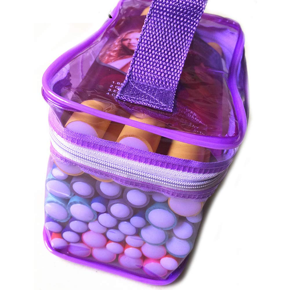 Pinkiou overnight curlers with soft foam gently grip hair for smooth curls