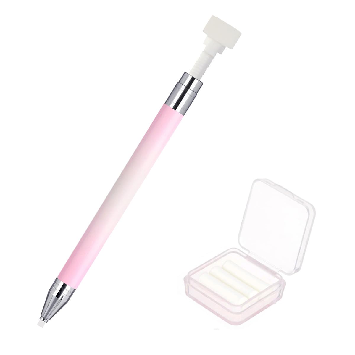Pinkluce rhinestone picker wax pen for precise diamond placement.