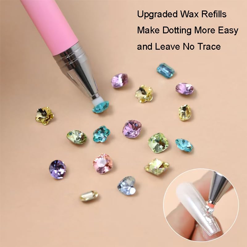 Pinkluce wax pen refills ready for long crafting sessions.