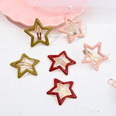 Clip Pinksee multicolor para diario y eventos, fácil de abrir y cerrar.