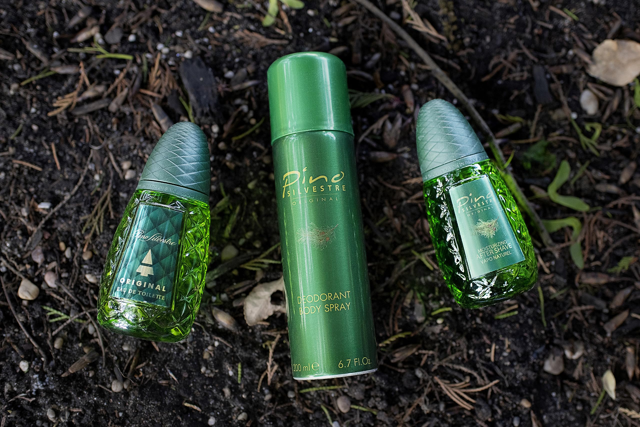Pino Silvestre Original men's fragrance collection ships as a bold gift.