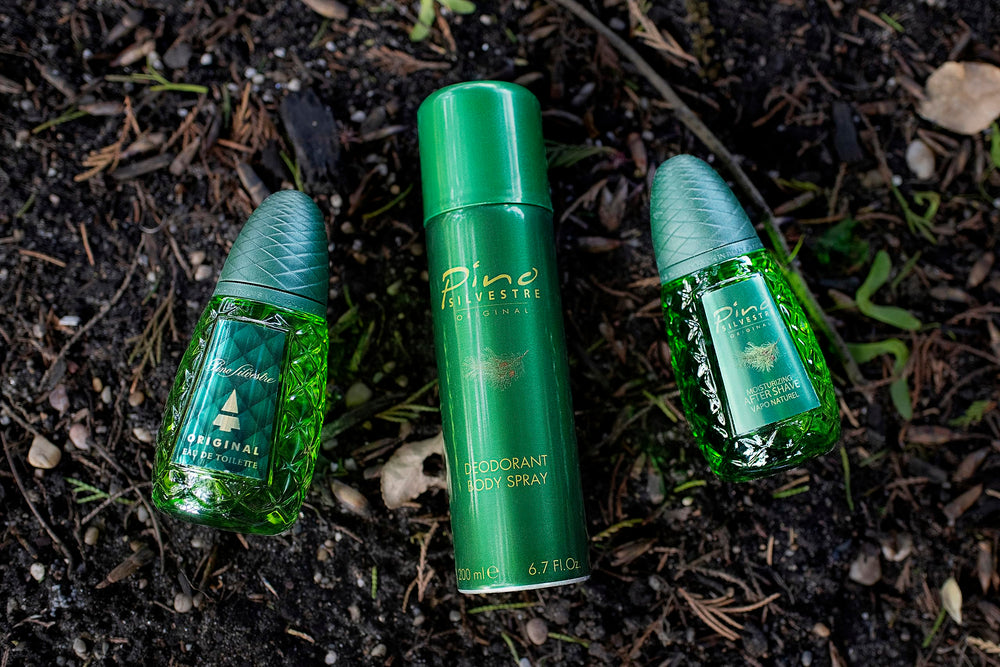 Pino Silvestre Original men's fragrance collection ships as a bold gift.