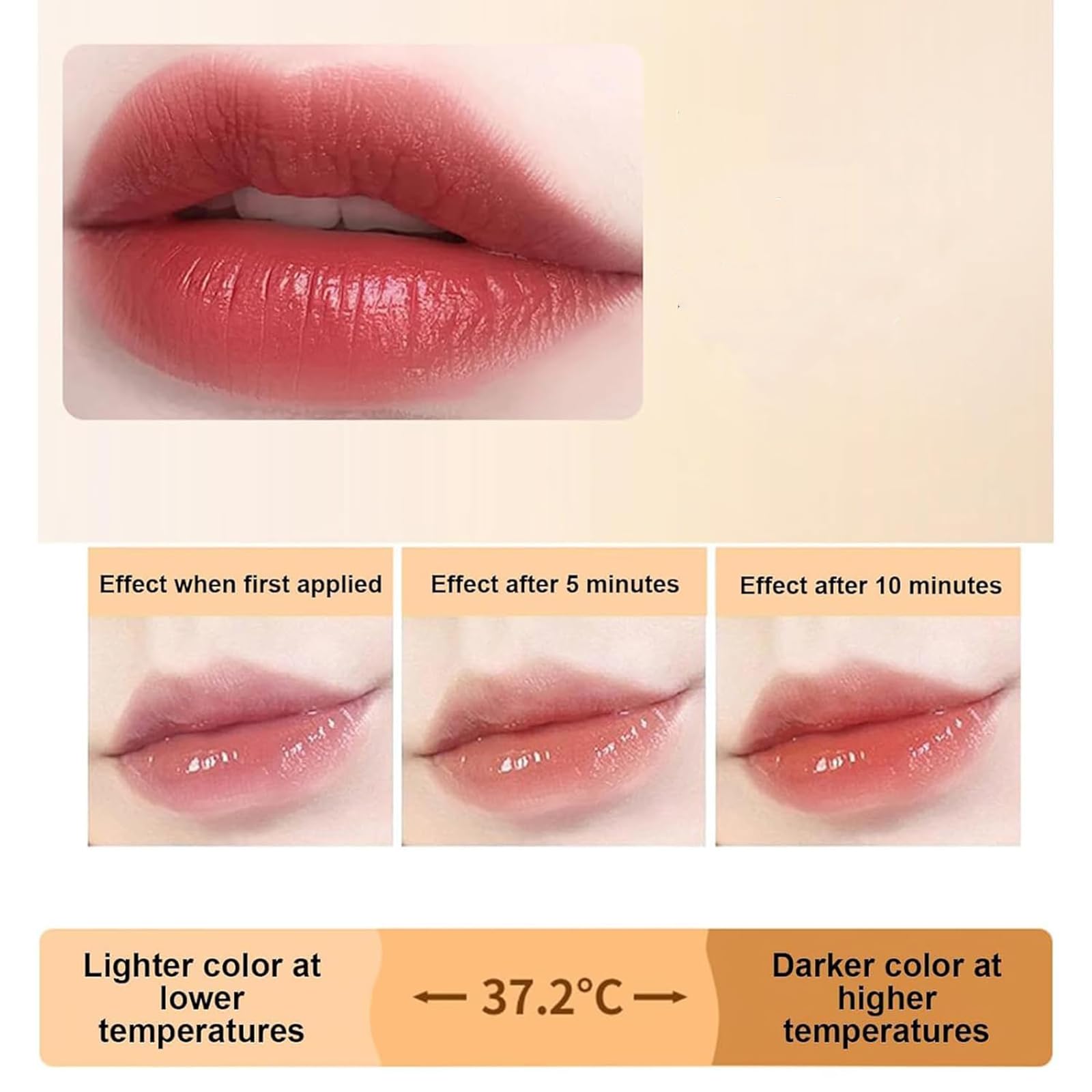 Long-lasting, smudge-free lip look for all-day wear