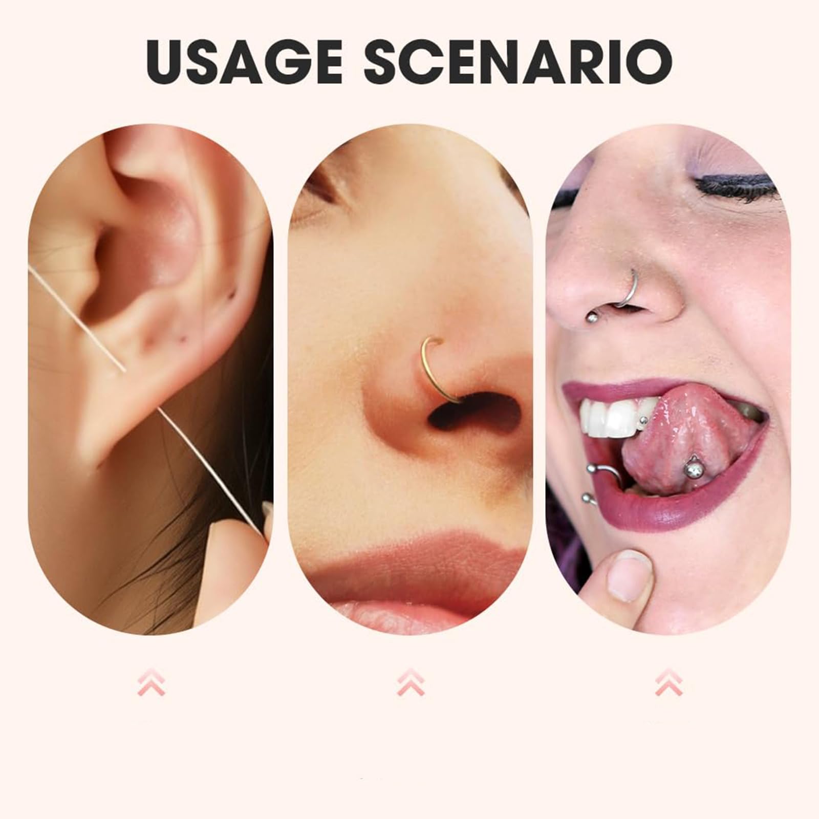 PIN&WEI portable ear care kit for travel and on-the-go hygiene