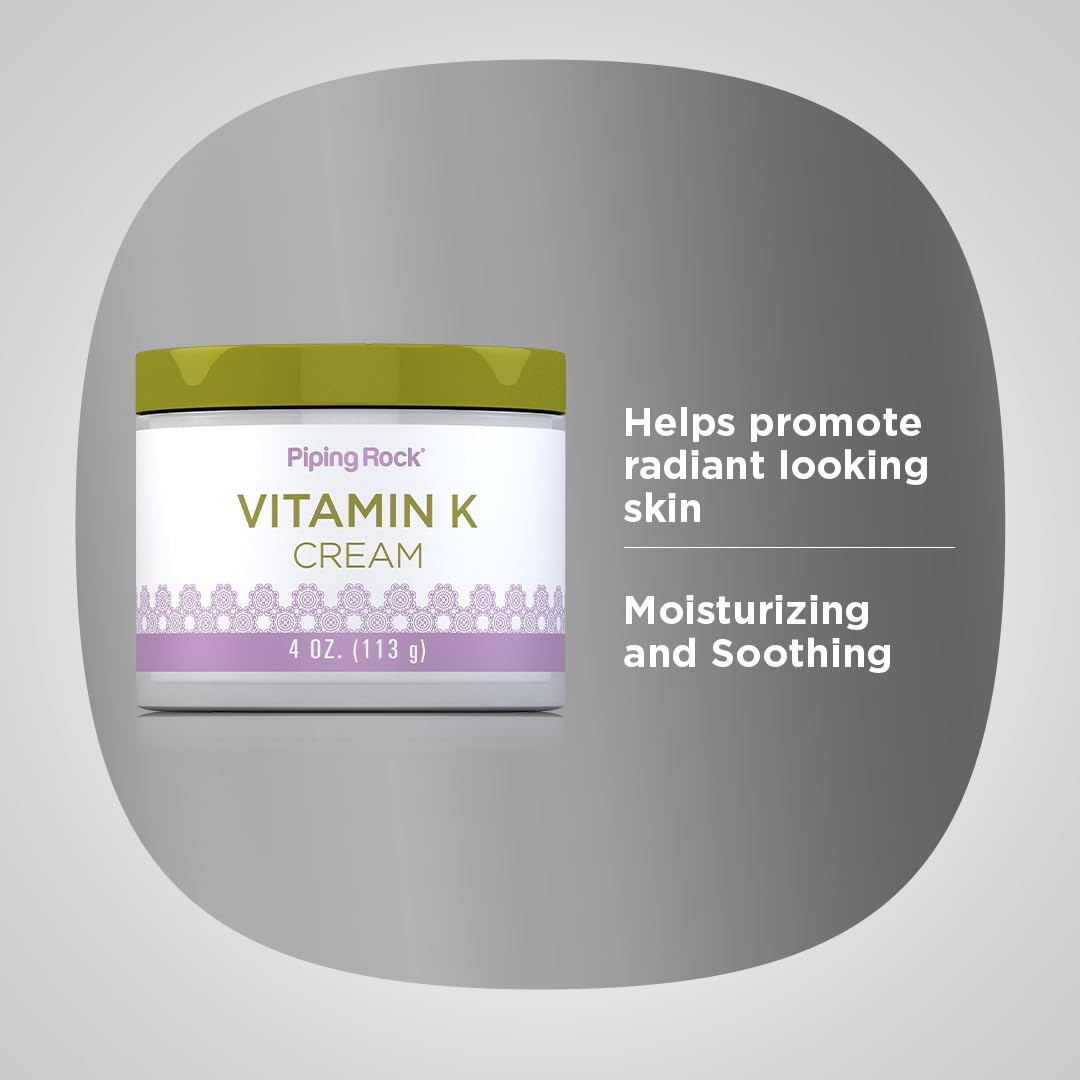 Cuidado de venas visibles y ojeras con la crema de Piping Rock.