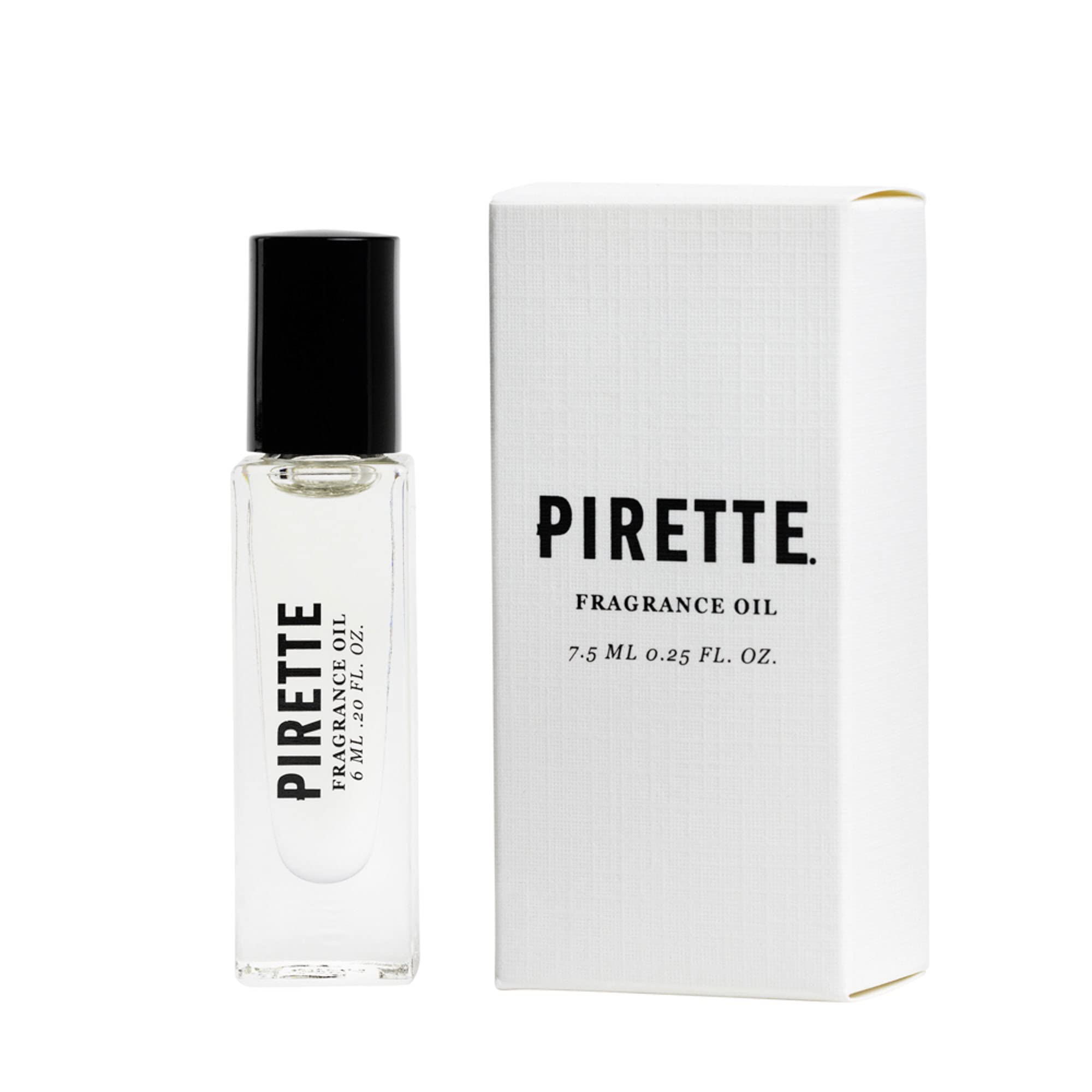 PIRETTE mini fragrance bottle with beach coconut notes for on-the-go freshness.