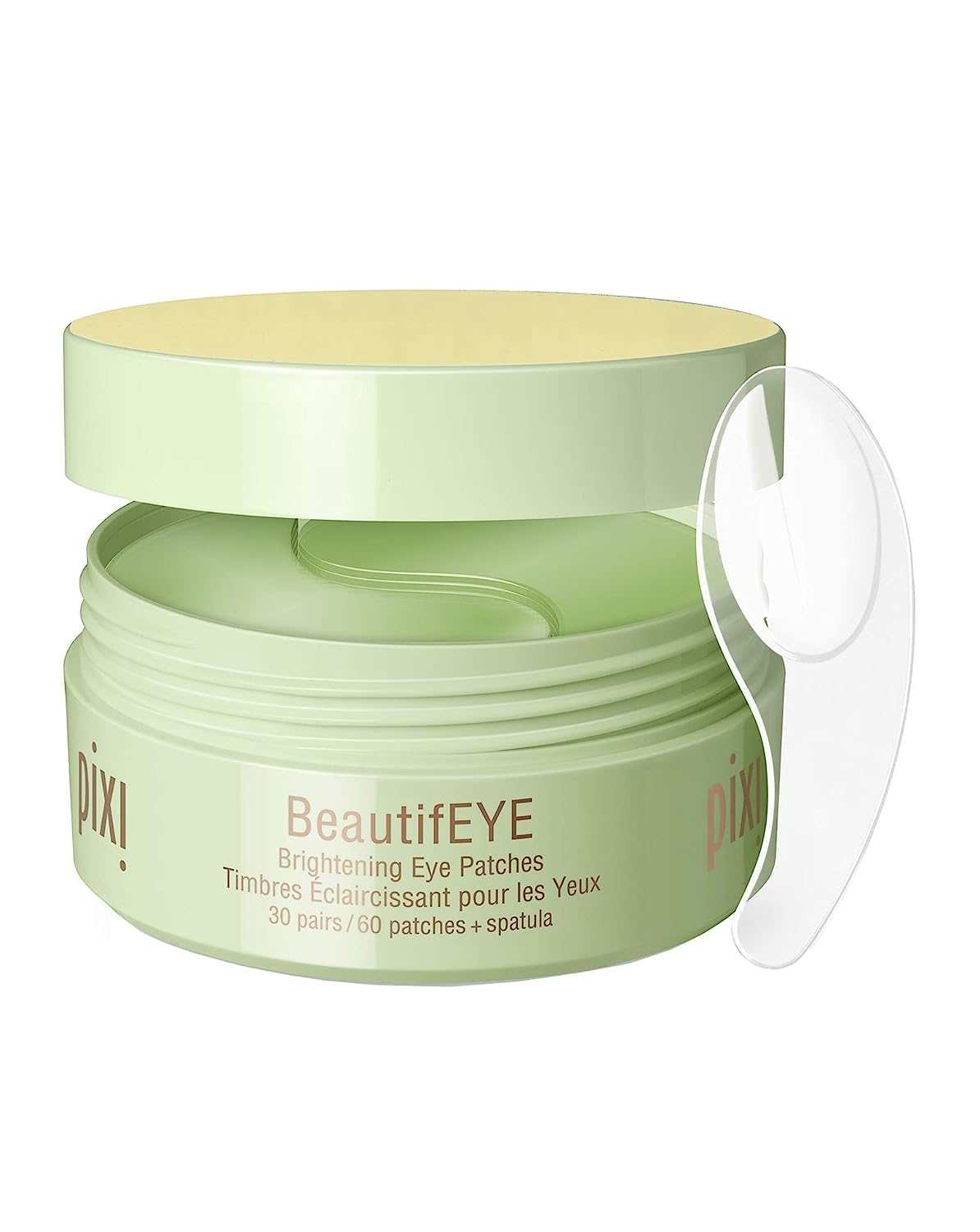 Pixi BeautifEYE hydrogel patches pack close, offering a cooling, hydrating eye treatment.