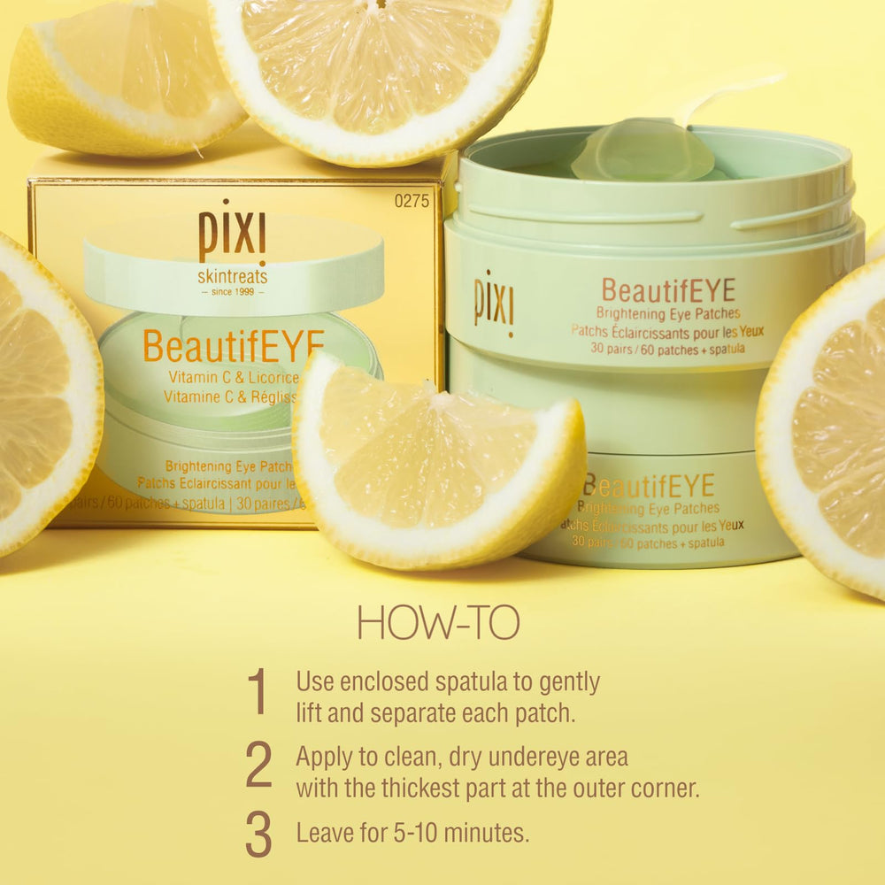 Pixi BeautifEYE hydrogel patches are suitable for all skin types, including sensitive skin.
