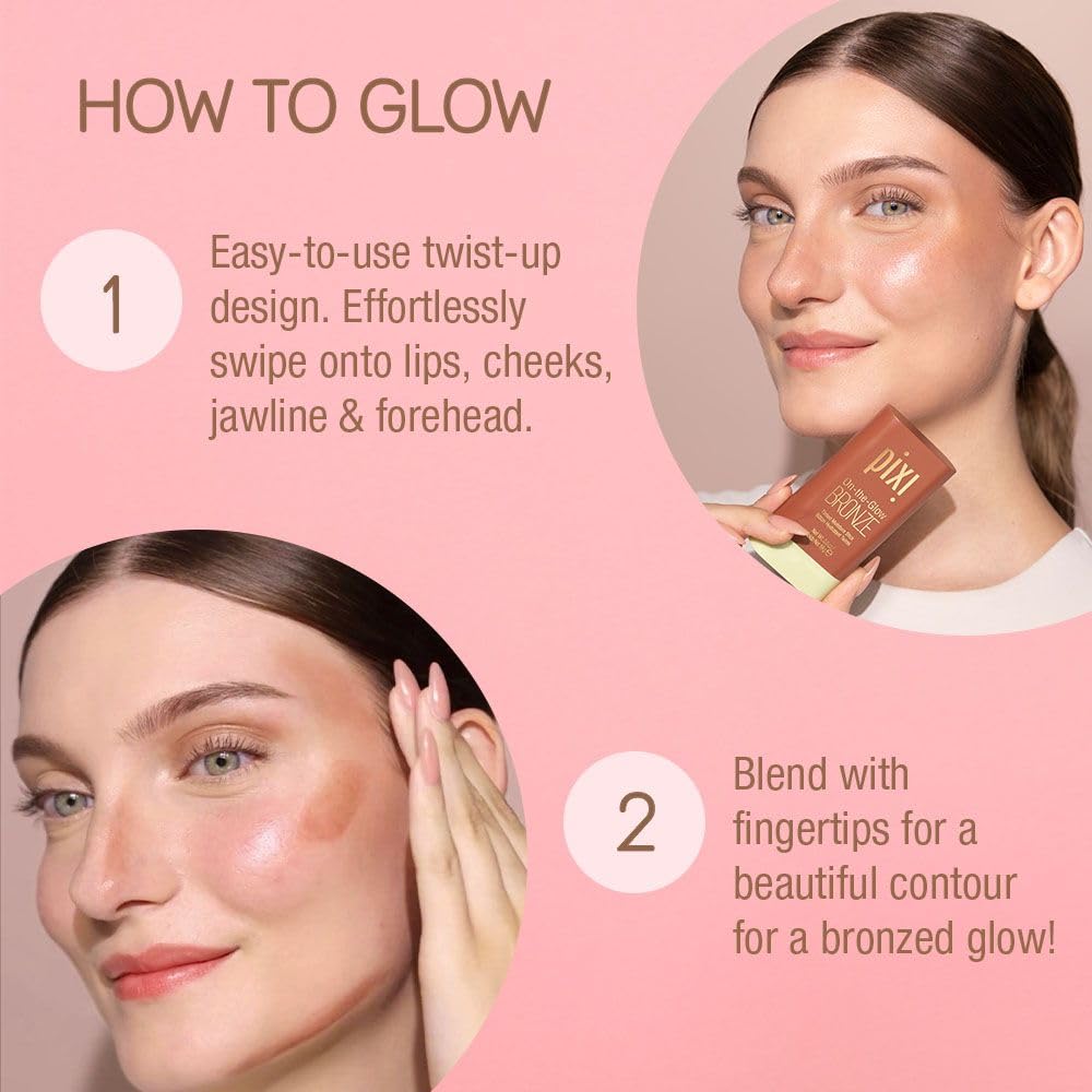 Aplicación en labios con Pixi brinda color ligero e hidratación