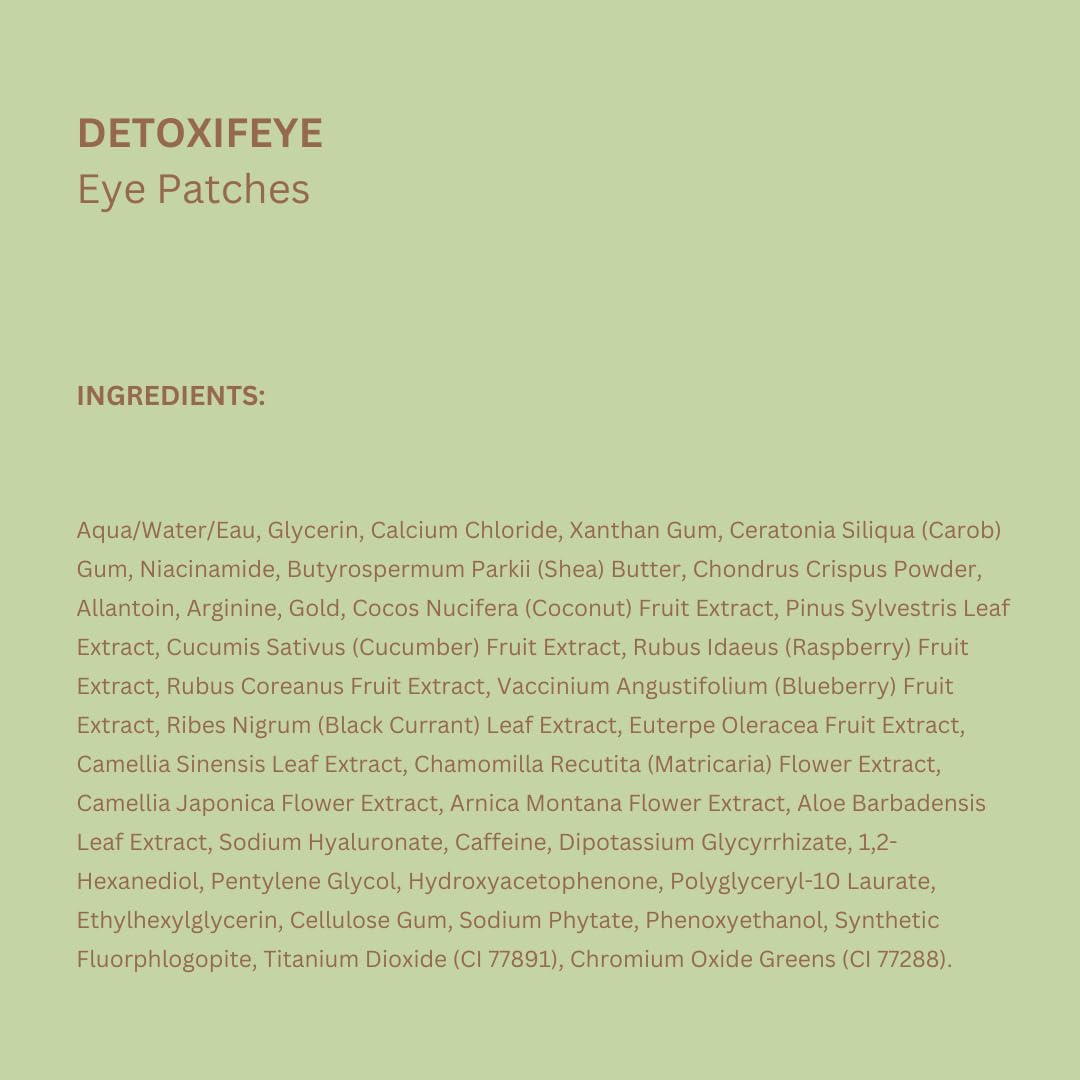 Pixi DetoxifEYE paraben-free formula supports gentle eye care.