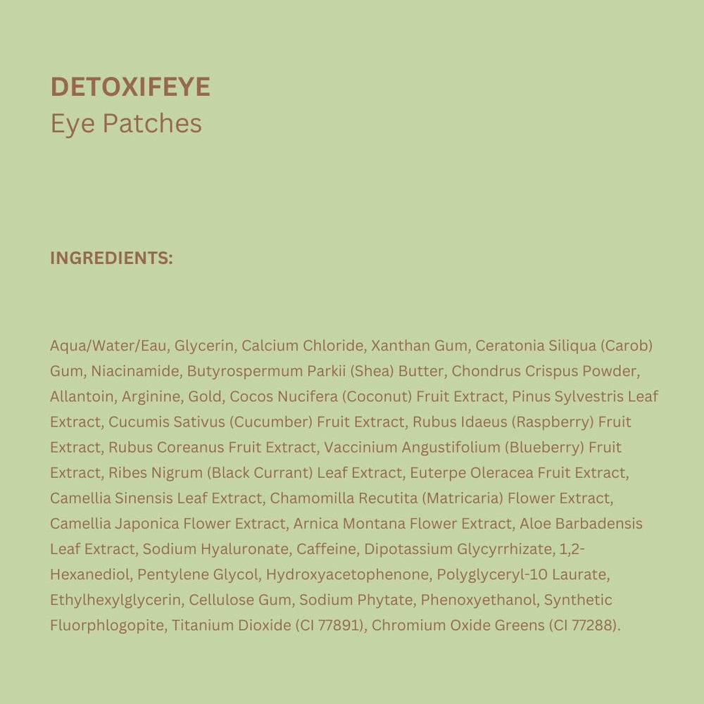 Pixi DetoxifEYE paraben-free formula supports gentle eye care.