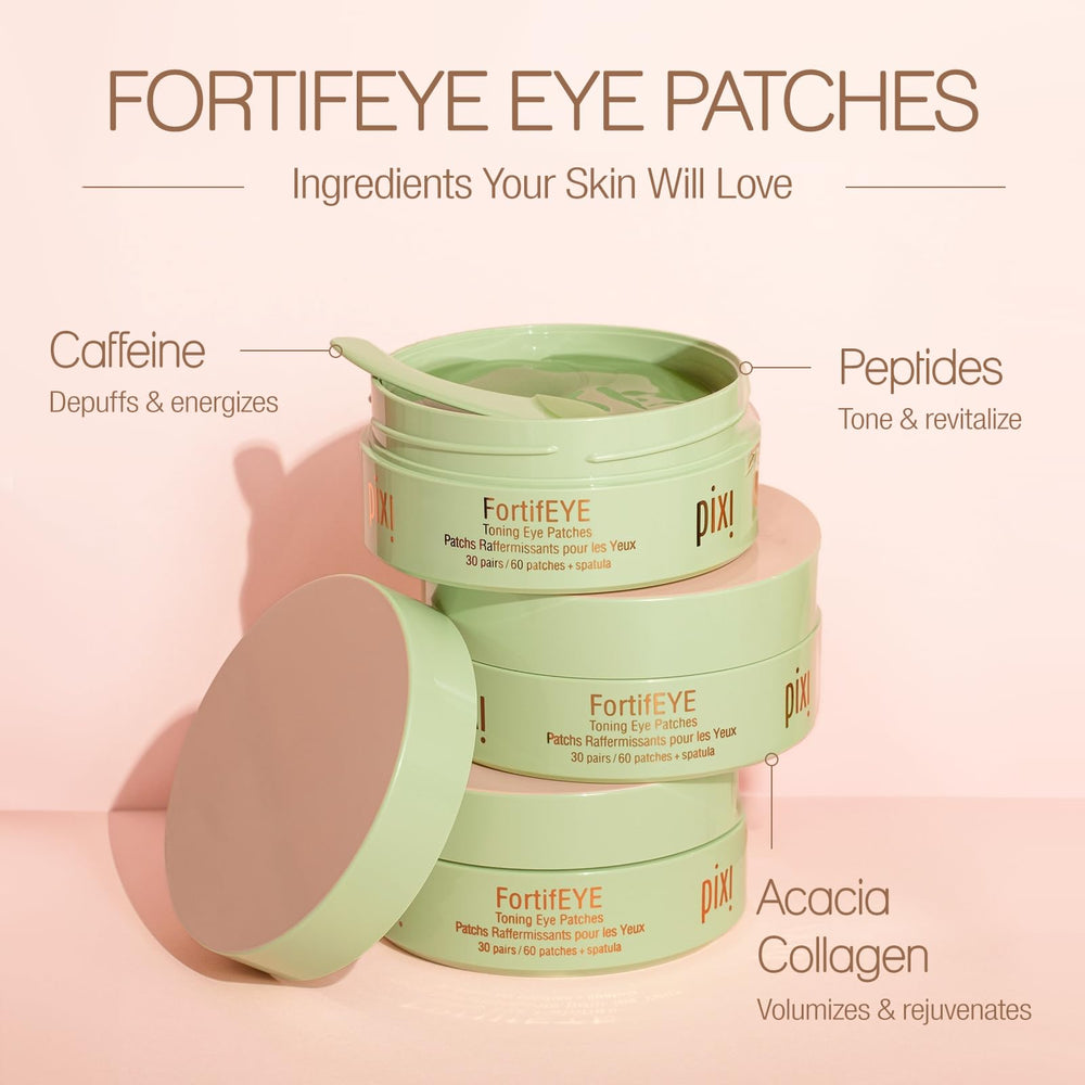 Pixi FortifEYE Acacia collagen boosts volume and revitalizes skin