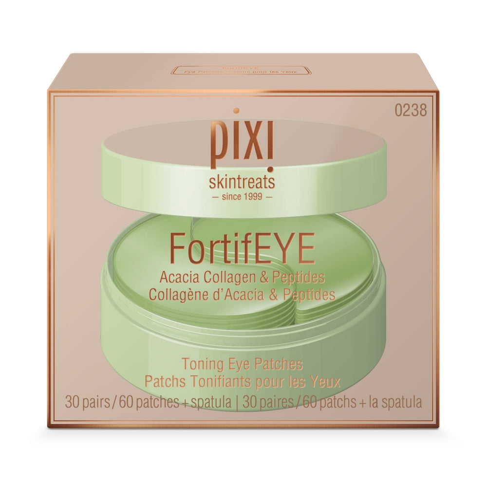 Pixi FortifEYE vegan collagen patches support skin resilience and tone