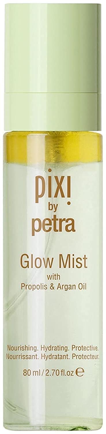 Pixi Glow Mist empaque compacto, listo para llevar y proteger tu cuidado diario de la piel.