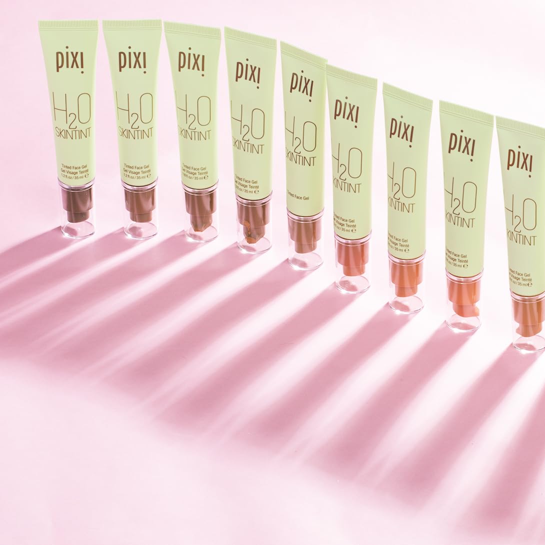 Pixi H2O SkinTint with water-resistant finish for all-day wear.