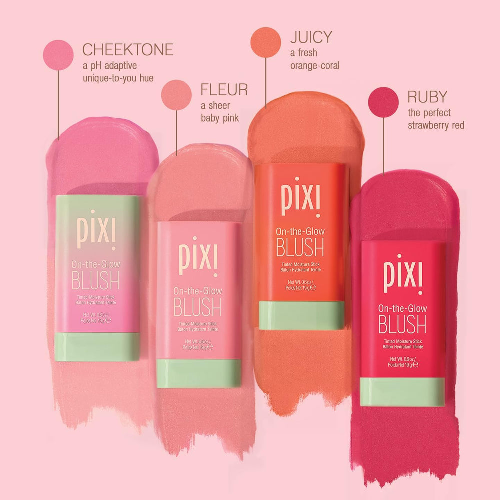 Pixi rubor textura jugosa para aplicar con suavidad.