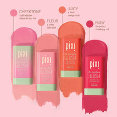 Pixi rubor textura jugosa para aplicar con suavidad.