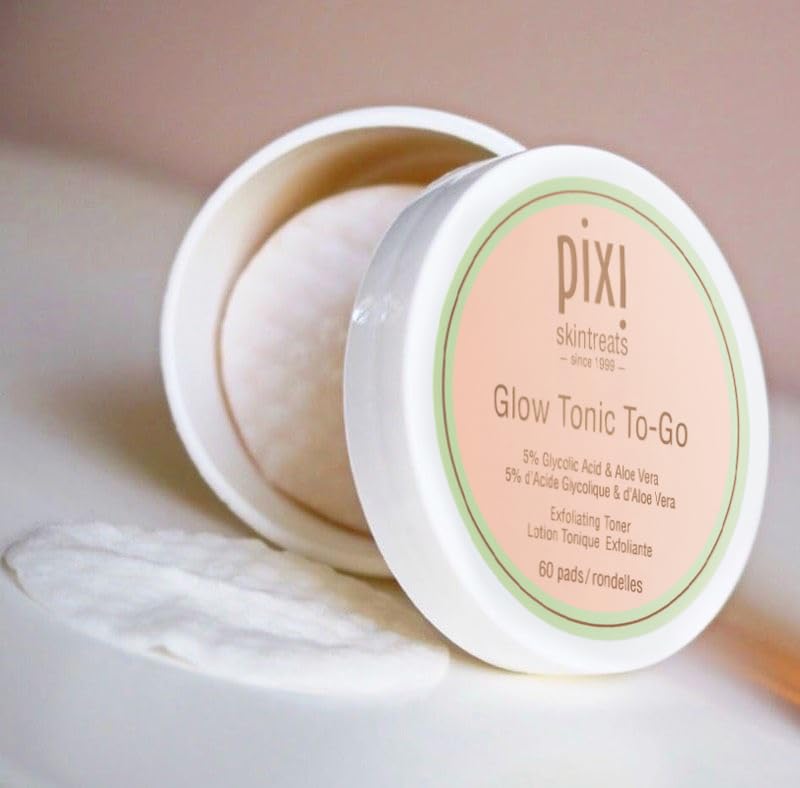 Pixi Tónico Luminoso para Llevar: discos exfoliantes para renovación diaria