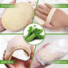 PJERASR uso en la ducha, exfoliante natural para piel uniforme.