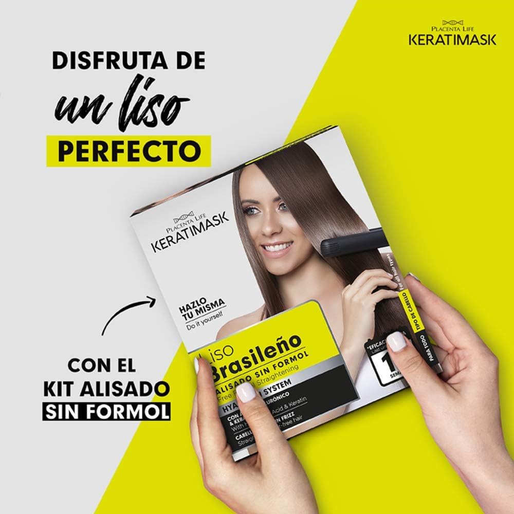 Placenta Life Keratimask: reparación de fibra capilar y vitalidad.