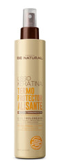 PLACENTA LIFE Lisso Keratina: botella visible, protección térmica para cabello y brillo suave