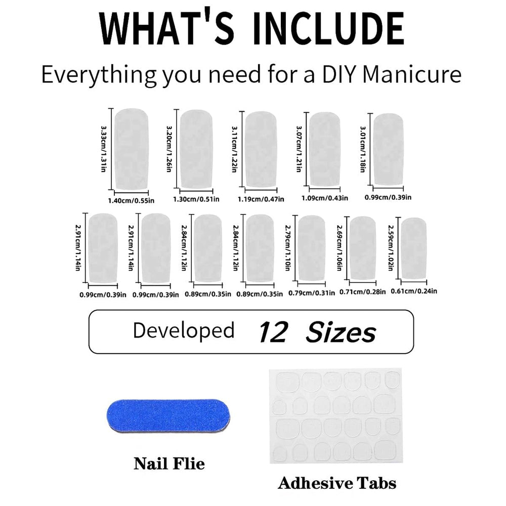 plalely nails designed for daily tasks like typing and errands
