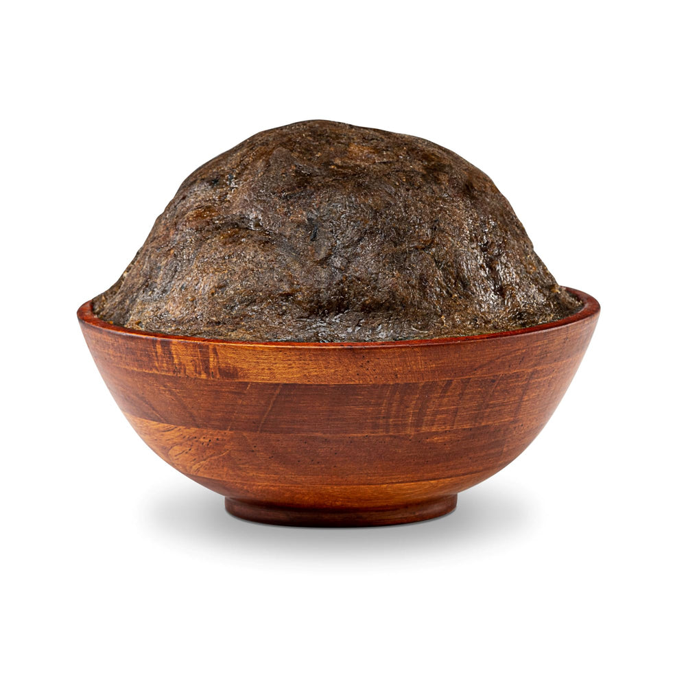 Plant Guru African Black Soap Paste application on skin for gentle cleansing