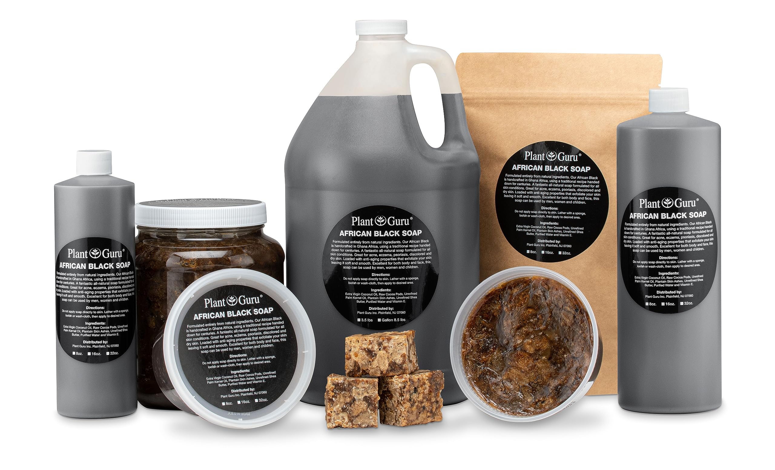 Plant Guru face and body use showing versatile cleansing