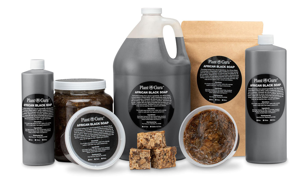 Plant Guru face and body use showing versatile cleansing