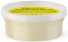 Plant Guru Raw African Shea Butter 8 oz jar front view for nourishing skin.
