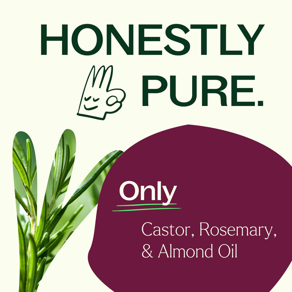 Plant Therapy Rosemary & Castor Oil: cabello suave y brillante tras uso regular.