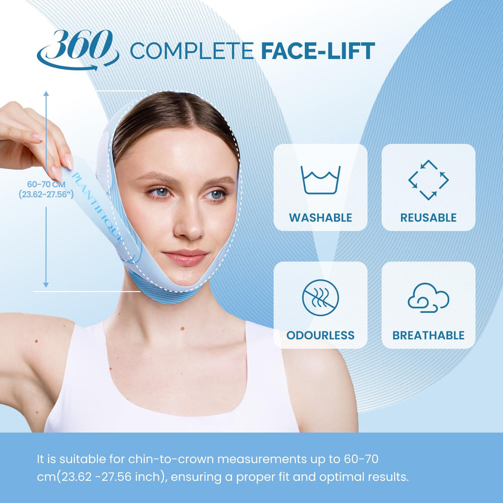 Plantifique breathable ice silk strap supports daily contouring routines.