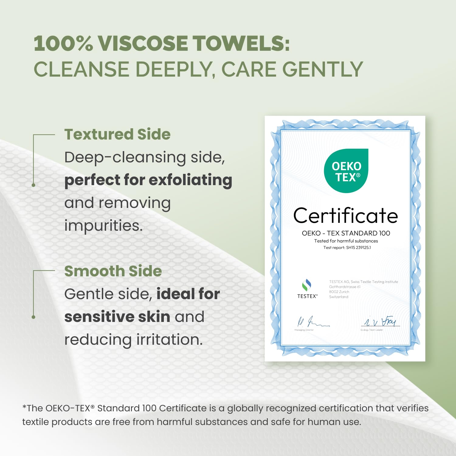 Plantifique towels are versatile for washing, drying, and makeup removal on the go.