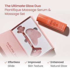 PLANTIFIQUE Face Massager relieves tension and defines the jawline with daily use.