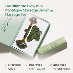 PLANTIFIQUE Gua Sha for contouring and facial tension relief.