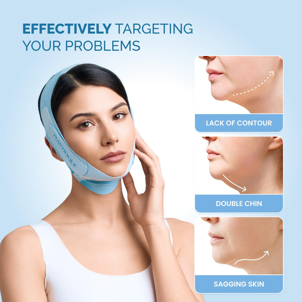Plantifique ice silk fabric chin strap provides breathable, skin-friendly wear during daily use.