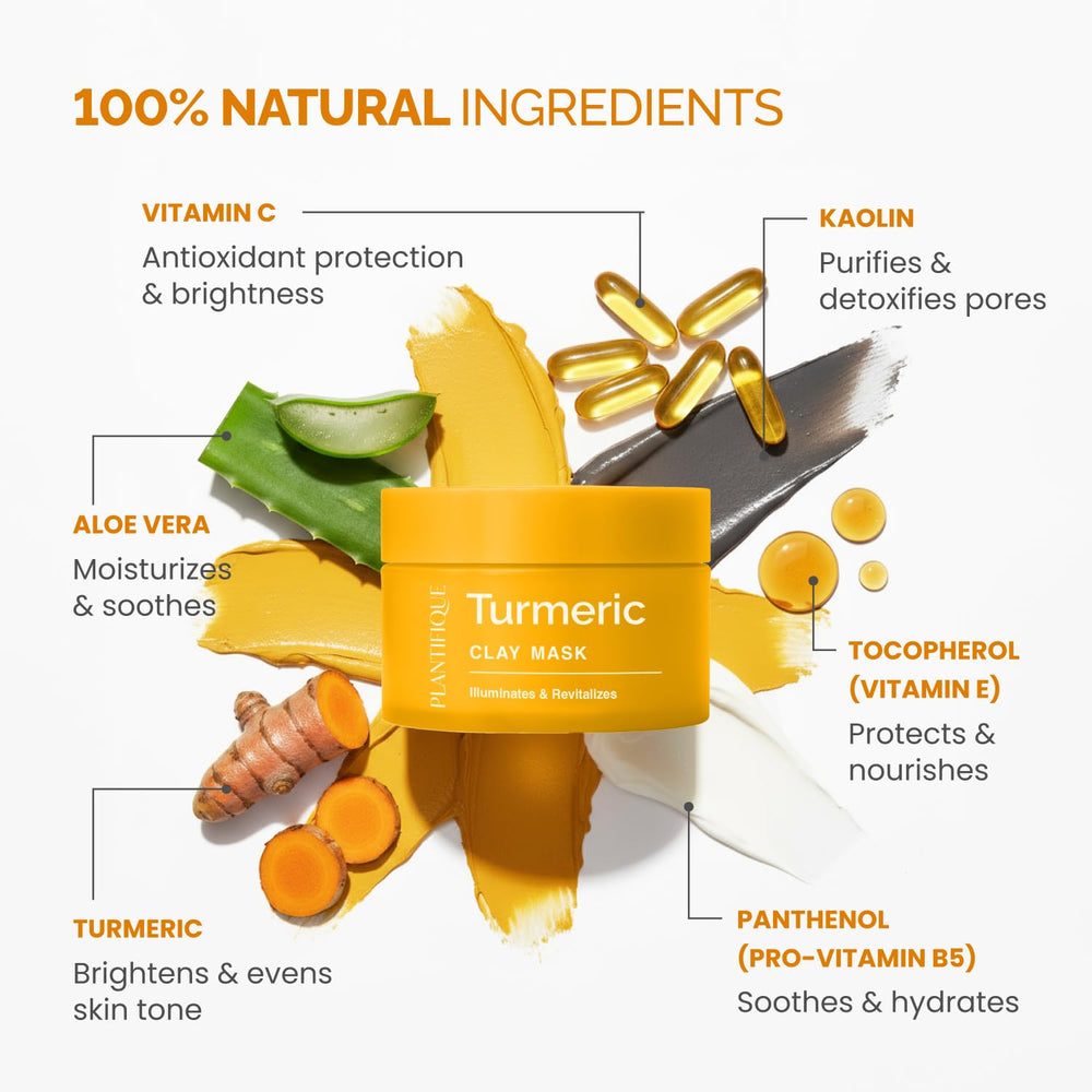 application scene of PLANTIFIQUE mask on the face for gentle skincare